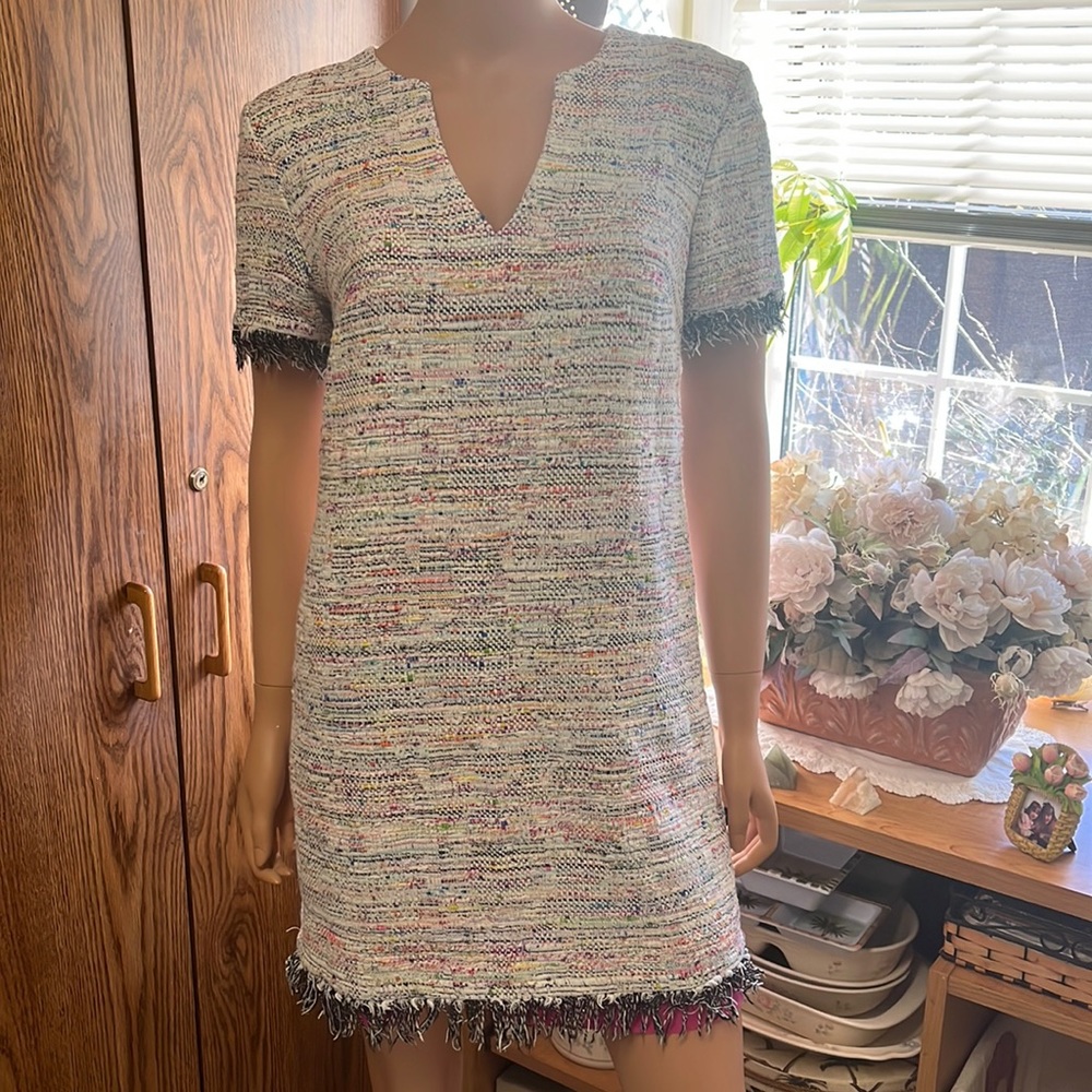 LAST CALL Trina Turk Tweed Dress